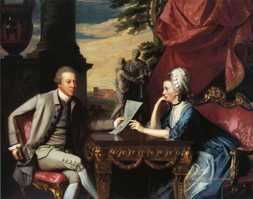 Frau Kunst - Herr und Frau Ralph Izard Alice Delancey koloniale Neuengland Porträtmalerei John Singleton Copley